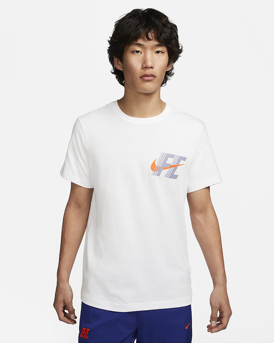 Nike fc white t shirt hotsell